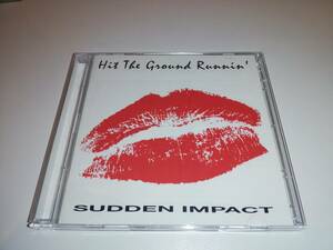【500枚限定完売品】HIT THE GROUND RUNNIN / SUDDEN IMPACT (2CD)　AOR HEAVENから500枚限定で再発され即完売！　試聴サンプルあり