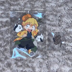 鬼滅の刃 ハロウィン 我妻善逸 アクリルキーホルダー