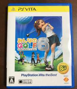 PS Vita みんなのゴルフ6 みんなのGOLF ソフト 