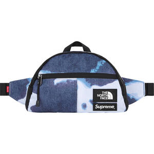 【新品未開封】Supreme The North Face Bleached Denim Print Roo II Indigo 正規品付属品完備 ウェストバッグボックスロゴboxlogotiffany