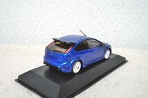 ミニチャンプス フォード フォーカス RS 2009 1/43 ミニカー 青 FORD_画像2