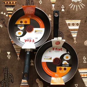 新品 未使用 ティファール T-fal フライパン レモネード 25cm 2コセット