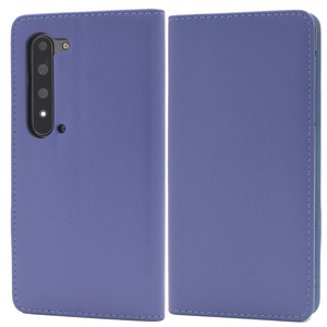 ライトブルー■AQUOS R5G (SH-51A / SHG01/908SH) 手帳型 ケース■スマホ 保護 カバー 無地 スリム 薄型 薄い シンプル アクオスアール5G