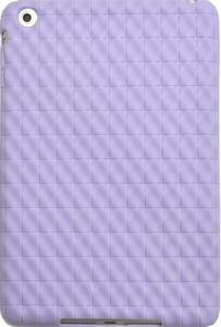 パープル 紫■ iPad mini (第1世代,初代) ipadminiケース TPUラバー ソフトケース タブレットシンプル アイパッドミニ カバー A1432 A1454