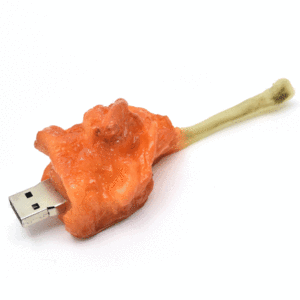 【16GB】 おもしろUSBメモリー フライドチキン USBフラッシュメモリ 鶏肉 ちきん チキン 食品サンプル ニク 揚げ物　高速USB2.0転送