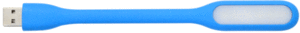 ブルー■ポータブルLEDライト USB接続 デスクライト 懐中電灯 明るい 省エネ 屋外 屋内 小さい フレキシブルタイプ 角度自由