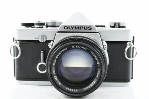 ◇ OLYMPUS オリンパス M-1 + G.ZUIKO AUTO-S 50mm F1.4 フィルムカメラ MF一眼レフカメラ 標準単焦点レンズ セット