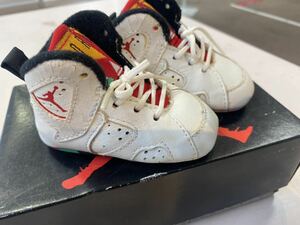 1991 NIKE BABY JORDAN 7 HARE OG US1 DEADSTOCK