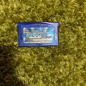 ゲームボーイアドバンス ポケットモンスター サファイア