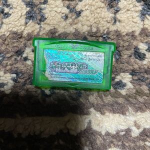 ゲームボーイアドバンス ポケットモンスターエメラルド GBA