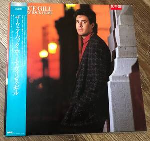 LP【AOR / Country】Vince Gill / The Way Back Home【RPL-8388・国内盤帯付き・希少Promo盤・ヴィンスギル・Paul Anka】