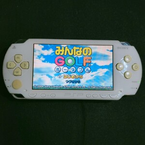 SONY PSP 本体 PSP-1000 ホワイト 動作品