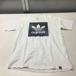  free shipping *adidas Adidas * short sleeves T-shirt tops * men's L size #40106sNj116