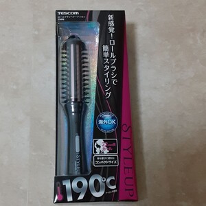 テスコム TESCOM ブラシヘアアイロン 未使用