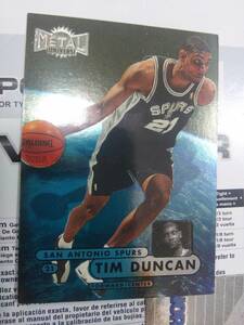 】Fleer 1997-98 Metal Universe Championship】№72/ Tim Duncan●RC！ Rookie Card