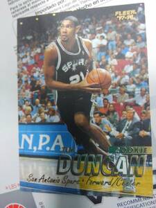 】Fleer 1997-98】№201 / Tim Duncan●RC！ Rookie Card