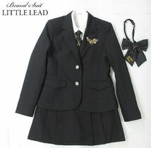 送料220円(税込)■SJ1302■女の子 LITTLE LEAD フォーマルスーツ 6点セット (160) 14080円相当【シンオク】_画像1