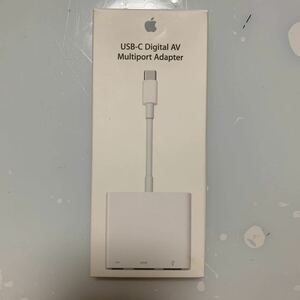 Apple純正　USB-C Digital AV Multiport Adapter