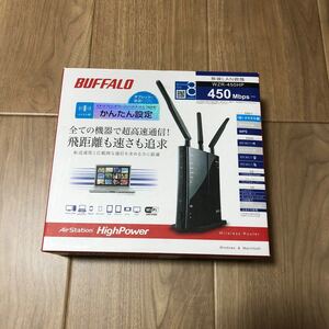WZR-450HP BUFFALO 無線LAN親機 無線LANルーター バッファロー