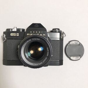 596 ASAHI PENTAX ペンタックス ESⅡ 一眼レフカメラ/SMC TAKUMAR f1.4/50 カメラレンズ