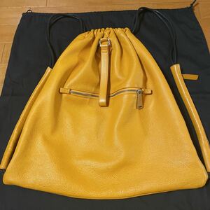  rare regular price 20 ten thousand jpy [JIL SANDER] Dias gold 2way strap bag Jil Sander Roo k Hara . origin SUPREME rucksack leather shoulder bag 