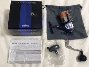 希少 ダイワ DAIWA セルテート 3500 HD カスタム CERTATE 3500 HD CUSTOM 未使用品!