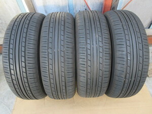 B6648 ヨコハマ ECOS ES31 175/65R14 82S 中古 タイヤ 4本 ♪ YOKOHAMA エコス