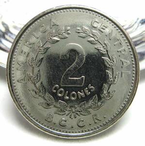 Costa Rica 2 Colon 1984 23,15 мм 4,23 г