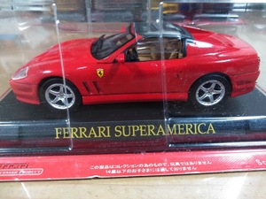 フェラーリ スーパーアメリカ ５７５ 1/43 アシェット 新品 未開封 FERRARI SUPERAMERICA Hachette