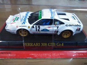 フェラーリ ３０８ GTB Gr4 1/43 アシェット 新品 未開封 FERRARI Hachette