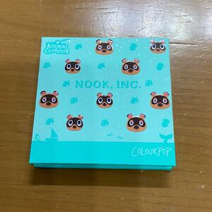 Colourpop カラーポップ x あつまれ どうぶつの森 Animal Crossing アイシャドウパレット グリーン