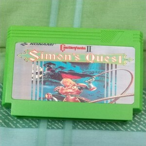 悪魔城ドラキュラ2キャッスルヴァニア2シモンズクエスト海外版 ファミコンソフト