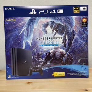 PlayStation4 Pro “モンスターハンターワールド:アイスボーン マスターエディション” Starter Pack