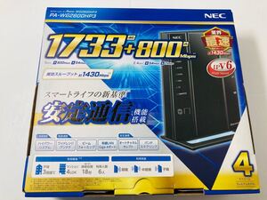 NEC Aterm PA-WG2600HP3 無線有線ルーター