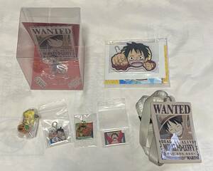 ONE PIECE ワンピース モンキー・D・ルフィ グッズセット ポップアップキャラスタンド キーホルダー他