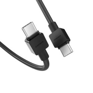DIGIFORCE USB-C to usb-c ケーブル Type C オス PD対応ケーブル 100W 【3重編込の高耐久ナイ