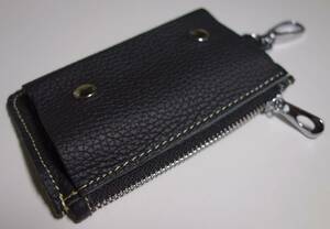  handmade key case men's original leather simple design present * block inside gateball convention gift for etc. .. goods 
