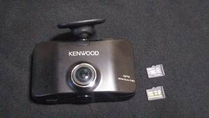 KENWOOD(ケンウッド)/3.0型画面 ダブルカードスロット 駐車録画 GPS搭載 FULL HDドライブレコーダー『DRV-830』欠品あり