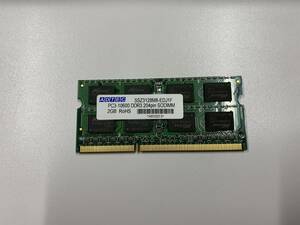 B1240)ADTEC 2GB PC3-10600 used operation goods 