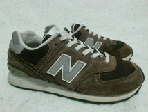 ★new balance ML 574 CWS `11製ニューバランス ML574 CWS ブラウン/グレーリフレクター 576_画像2