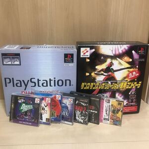 プレステ本体・ダンレボマット・ソフト色々セット