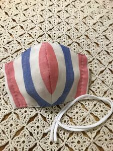 ☆ハンドメイド 立体インナー☆幼児用 子供用 ストライプ柄 ダブルガーゼ