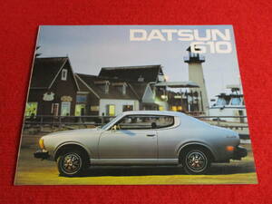 * DATSUN 610 left hand drive 1975 Showa era 50 catalog *