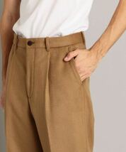 Steven Alan BVR MELTON SUPER BAGGY TAPERED PANTS スティーブンアラン メルトン パンツ テーパードパンツ_画像4