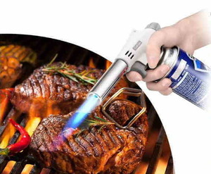 最大火力1300℃ ソロキャン ガスバーナー トーチバーナー BBQ アウトドア 焚火 料理 火力調整 《送料無料・PayPay対応》