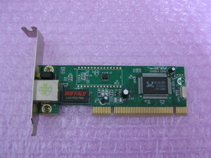 BUFFALO (LGY-PCI-TXD) 100BASE-TX対応LANカード PCI ★ロープロファイル専用★