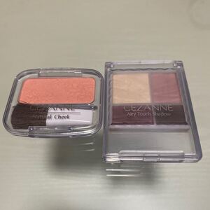 セザンヌ チーク アイシャドウ セット