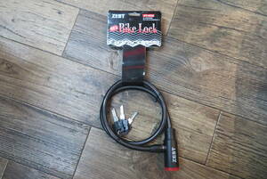 ZEST　Bike Lock　バイクロック　HY-403A　Φ12×900㎜　黒　★新品未使用品★①