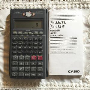 CASIO 関数電卓 fx-350TL カシオ 電卓 計算機 計算器 取扱説明書 casio 電卓