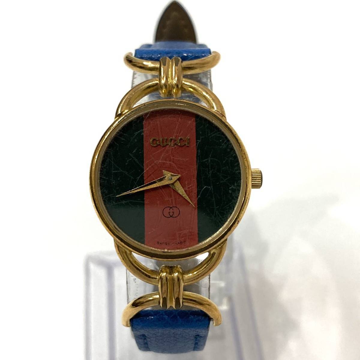 超希少 オールドGUCCI シェラーライン 時計
